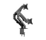 Neomounts Flat Screen Desk Mount (stand/grommet) for 2 screens