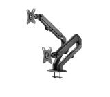 Neomounts Flat Screen Desk Mount (stand/grommet) for 2 screens