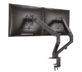 Neomounts Flat Screen Desk Mount (stand/grommet) for 2 screens
