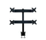 Neomounts Flat Screen Desk Mount (clamp) for 4 Monitor Screens