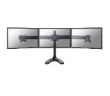 Neomounts Flat Screen Desk Mount (stand/grommet) for 3 Monitor Screens