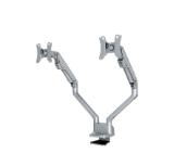 Neomounts Flat Screen Desk Mount (clamp/grommet) for 2 Monitor Screens