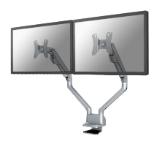 Neomounts Flat Screen Desk Mount (clamp/grommet) for 2 Monitor Screens