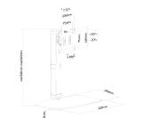 Neomounts Flat Screen Desk Mount (stand)
