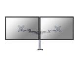 Neomounts Flat Screen Desk Mount (grommet) for 2 Monitor Screens