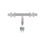 Neomounts Flat Screen Desk Mount (clamp) for 2 Monitor Screens
