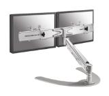 Neomounts Flat Screen Desk Mount (stand/foot) for 2 Monitor Screens