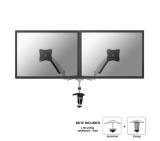 Neomounts Flat Screen Desk Mount (clamp/grommet) for 2 Monitor Screens