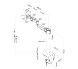 Neomounts Flat Screen Desk Mount (clamp), high capacity