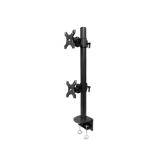 Neomounts Flat Screen Desk Mount (clamp), high capacity, for 2 Monitor Screens
