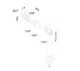 Neomounts Flat Screen Desk Mount (grommet)