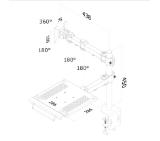 Neomounts Flat Screen & Notebook Desk Mount (clamp)