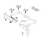 Neomounts Flat Screen Desk Mount (clamp) for 2 Monitor Screens
