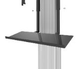 Neomounts Keyboard Shelf for PLASMA-M2250/W2250-series