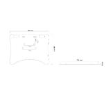 Neomounts Fixed Floor Plate for PLASMA-M2500/W2500-series