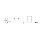 Neomounts Keyboard Shelf for PLASMA-M2500/W2500-series