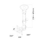 Neomounts Flat Screen Ceiling Mount (Height: 37-47 cm)