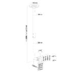 Neomounts Flat Screen Ceiling Mount (Height: 60-85 cm)