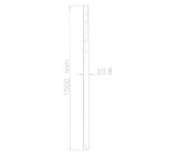 Neomounts 150 cm extension pole for FPMA-C200/C400SILVER/PLASMA-C100