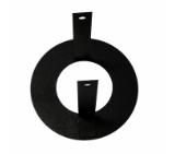 Neomounts Ceiling cover for FPMA-C100 & FPMA-C100SILVER, 51 mm, metal