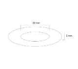 Neomounts Ceiling cover for FPMA-C100 & FPMA-C100SILVER, 50 mm