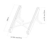 Neomounts Foldable Notebook Desk Stand (ergonomic)