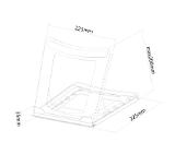 Neomounts Notebook Desk Stand (ergonomic, can be positioned in 5 steps)