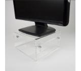Neomounts Acrylic Monitor Riser (height adjustment: 7-13 cm)