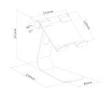 Neomounts Tablet Desk Stand (suited for tablets up to 11")