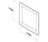Neomounts VESA Conversion Plate - VESA 75 to 100