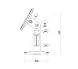 Neomounts Speaker Wall- & Ceiling Mount (set of 2 pieces)