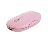 TRUST Puck Wireless & BT Rechargeable Mouse Pink