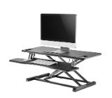 Neomounts Workstation - sit-stand workplace (height adjustment: 11-51 cm)