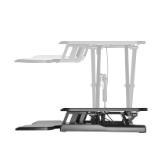 Neomounts Workstation - sit-stand workplace (height adjustment: 11-51 cm)