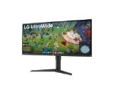 LG 34WP65G-B, 34" UltraWide AG, IPS Panel, 5ms, 1ms MBR, 1000:1, 400 cd/m2, 21:9, 2560x1080, HDR 400, sRGB over 99% , Radeon FreeSync, 75Hz, HDMI, DisplayPort, USB Type-C, Tilt, Height Adjustable, Reader Mode, Headphone Out, Black
