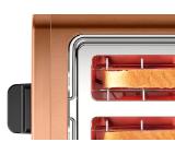 Bosch TAT4P429, Toaster, DesignLine, 820-970 W, Auto power off, Defrost and warm setting, Lifting high, Copper