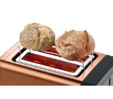 Bosch TAT4P429, Toaster, DesignLine, 820-970 W, Auto power off, Defrost and warm setting, Lifting high, Copper
