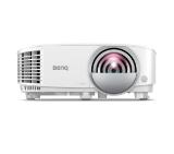 BenQ MX825STH, Short Throw, 81"@1m, XGA 1024X768, 3500 AL, 20000:1, VGA, RCA, S-Video, 2xHDMI, Audio In/Out, Speaker 10W, USB (Type A) x1, LAN (RJ45) x1, 2.6 Kg, IEC62368, Optional interactive kit(PW02/PT12)