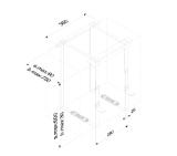 Neomounts CPU Holder (height PC: 3-60 cm / width PC: 8-70 cm)