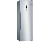 Bosch GSN36BIEP, FS upright freezer, NoFrost, E, 186/60/65cm, 242 l, 39 dB(C), IceTwister, 4 drawers (2 BigBox), display, handle, Inox EasyClean