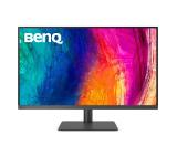 BenQ PD3205U 32" IPS 4ms 3840x2160 4K, DesignVue Designer Mon,100% sRGB,PIP/PBP,CAD/CAM,Disp Pilot,Flicker-free,LBL,1000:1,20M:1 DCR,10 Bit,250cd/m2,USB C(PowerDelivery 90W),HDMI,DP,miniDP,USB Hub, PIP/PBP,KVM,Card R/W,2x2.5W,HAdj.,Swivel,Pivot,Tilt,Gray