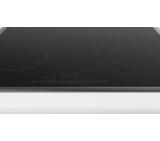 Bosch PKF645FP3E, SER6, Electric cooktop, 60 cm, Glass-ceramic hob, 4 zones, 1 extension, Black, surface mount with frame