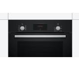Bosch HBF134EB1, SER2, Built-in oven 3D HotAir, EcoClean Direct, 66 l, Black
