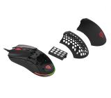Genesis Gaming Mouse Krypton 8000DPI RGB Ultralight Black PAW3333