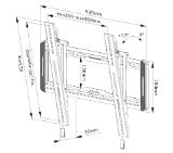 Neomounts Screen Wall Mount (tilt, VESA 400x400)