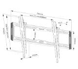 Neomounts Screen Wall Mount (tilt, VESA 600x400)