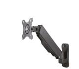 Neomounts wall mounted gas spring monitor arm (2 pivots VESA 100x100)