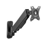 Neomounts wall mounted gas spring monitor arm (2 pivots VESA 100x100)