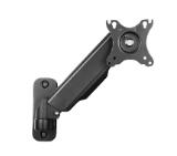 Neomounts wall mounted gas spring monitor arm (2 pivots VESA 100x100)