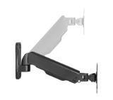Neomounts wall mounted gas spring monitor arm (2 pivots VESA 100x100)
